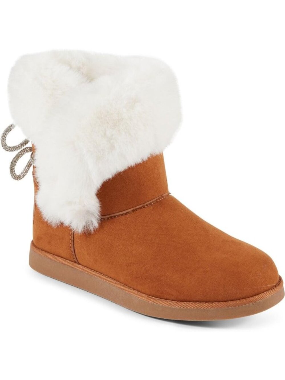 Cozy Women's Winter Slip-On Snow Boots with Insulated Fur Lining & Comfort